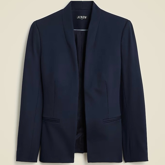 J.Crew 365 Going Out Blazer - Size 4 in Navy - Picture 2 of 5